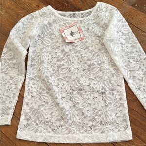 Floral Lace Long Sleeve Top